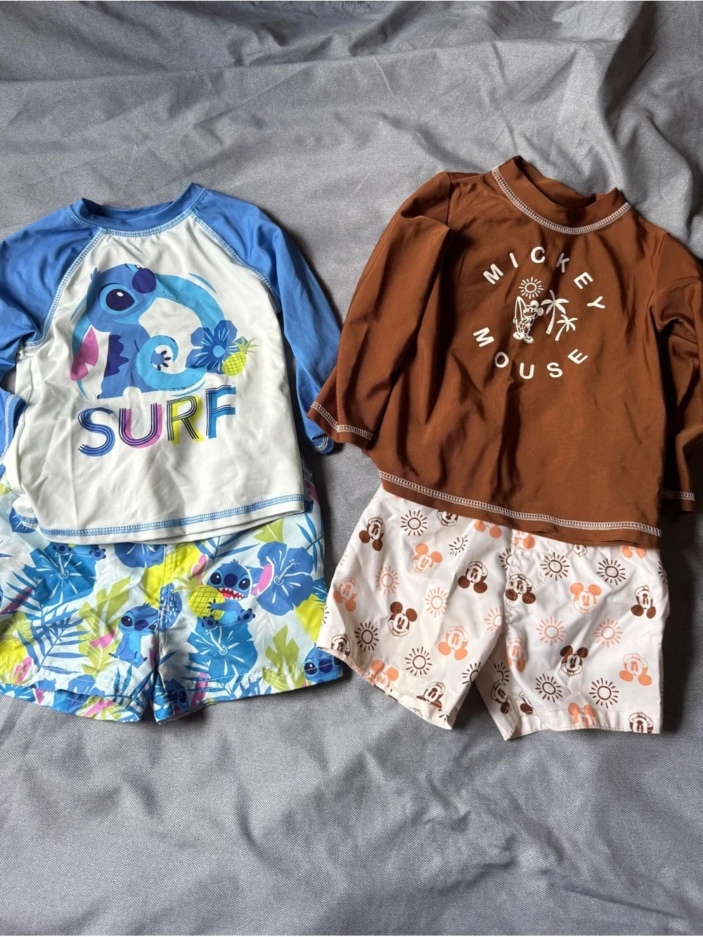 Disney Rashguard-bundle swim Sets- 18MO